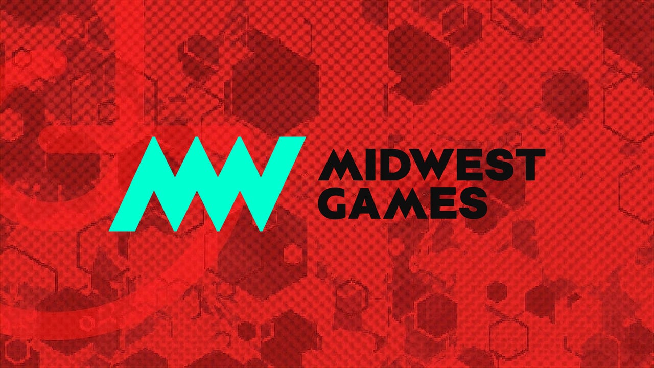 the logo for Midwest Games. the logo for Midwest Games.