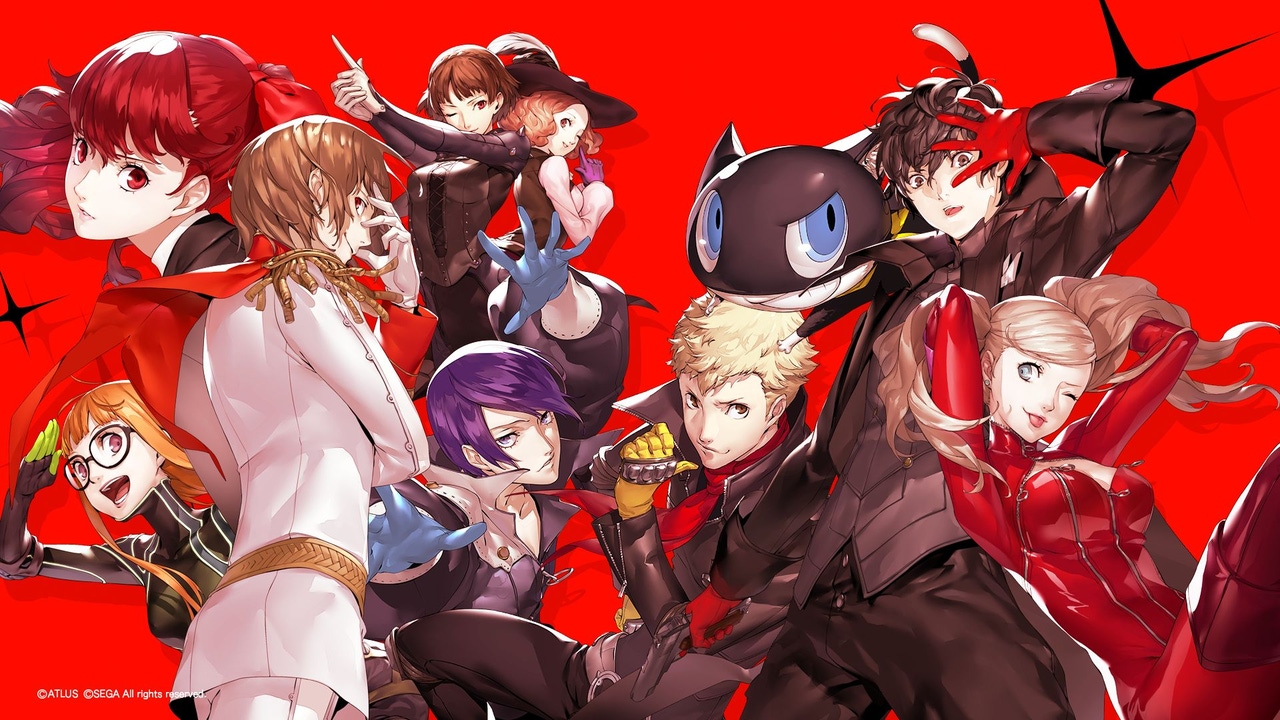 Promo art for Atlus' Persona 5. Promo art for Atlus' Persona 5.