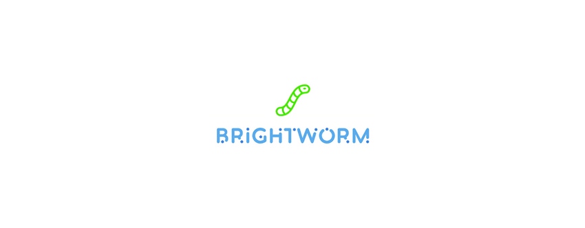 Logo of BrightWorm Games.