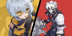 Soldier 11 and Lycaon in Zenless Zone Zero. Soldier 11 and Lycaon in Zenless Zone Zero.