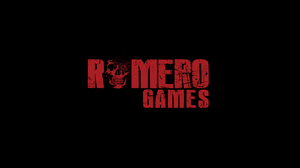 The logo for Romero Games. The logo for Romero Games.