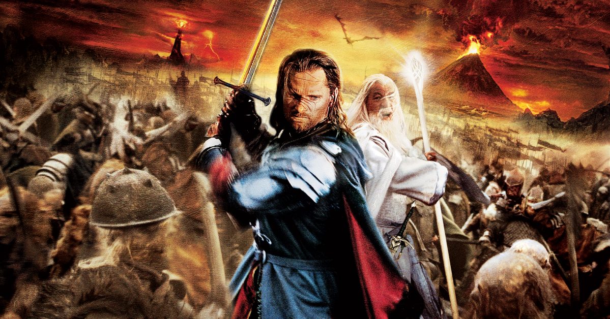Cover art for EA's Lord of the Rings: Return of the King. Cover art for EA's Lord of the Rings: Return of the King.