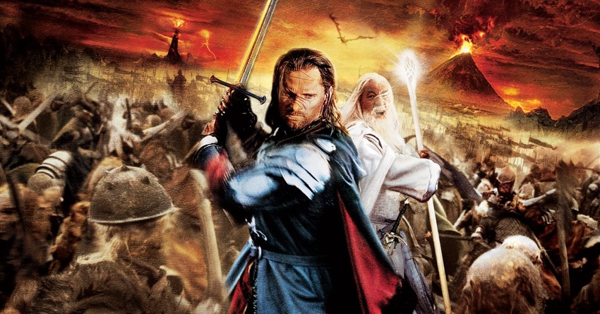 Cover art for EA's Lord of the Rings: Return of the King.
