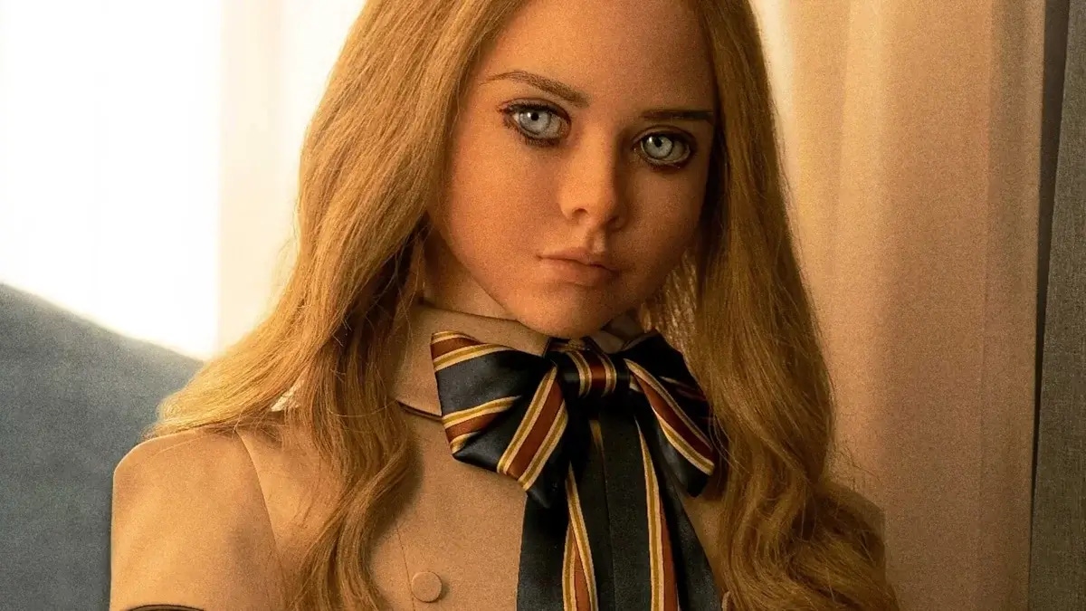 Movie poster for Blumhouse's M3GAN. Movie poster for Blumhouse's M3GAN.