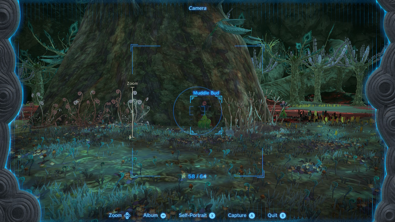 muddle bud plant in tears of the kingdom, growing in the dark