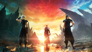Cloud, Sephiroth, and Zack in Final Fantasy 7 Rebirth.