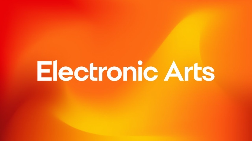 Logo for game publisher Electronic Arts.