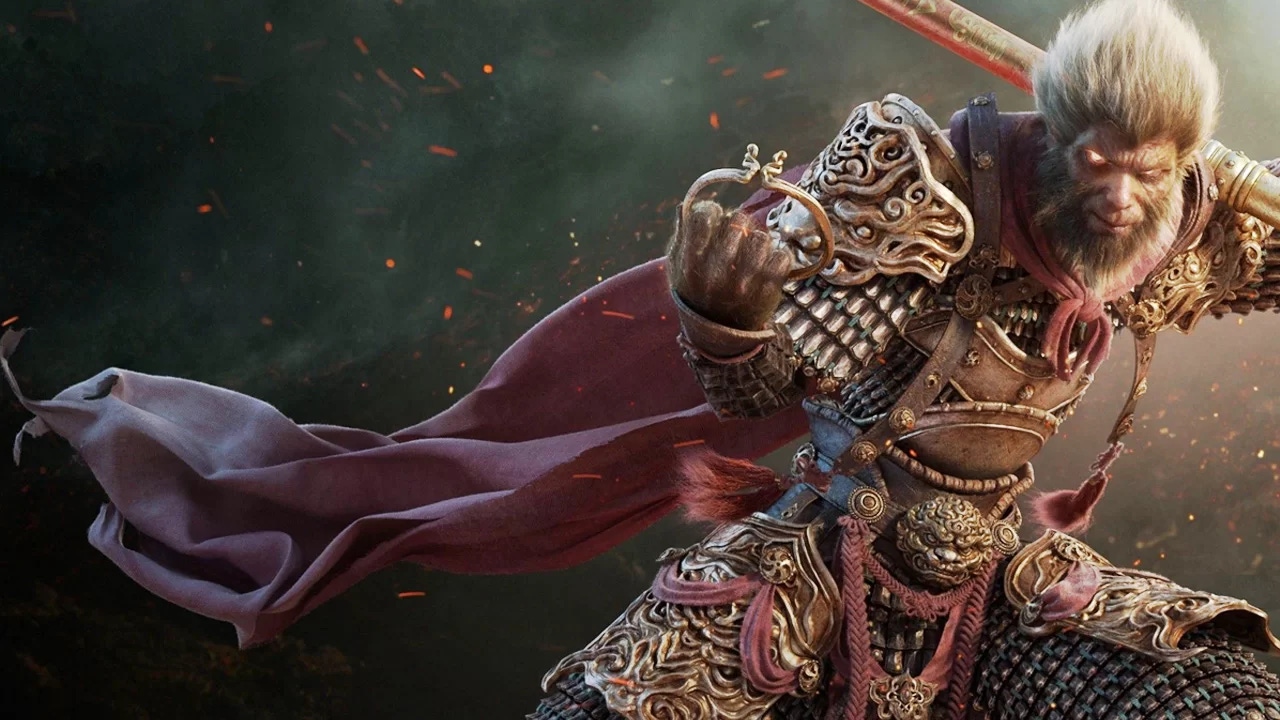 Sun Wukong in Game Science's Black Myth: Wukong. Sun Wukong in Game Science's Black Myth: Wukong.