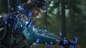 A screenshot of a character in Synced A screenshot of a character in Synced