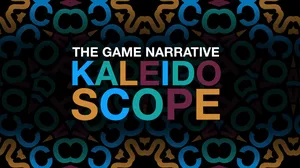 The Game Narrative Kaleidoscope logo on a colorful, patterned background The Game Narrative Kaleidoscope logo on a colorful, patterned background