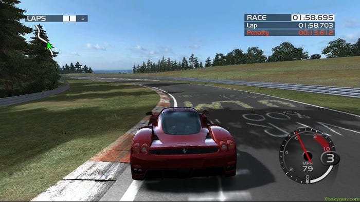 Blur racing game