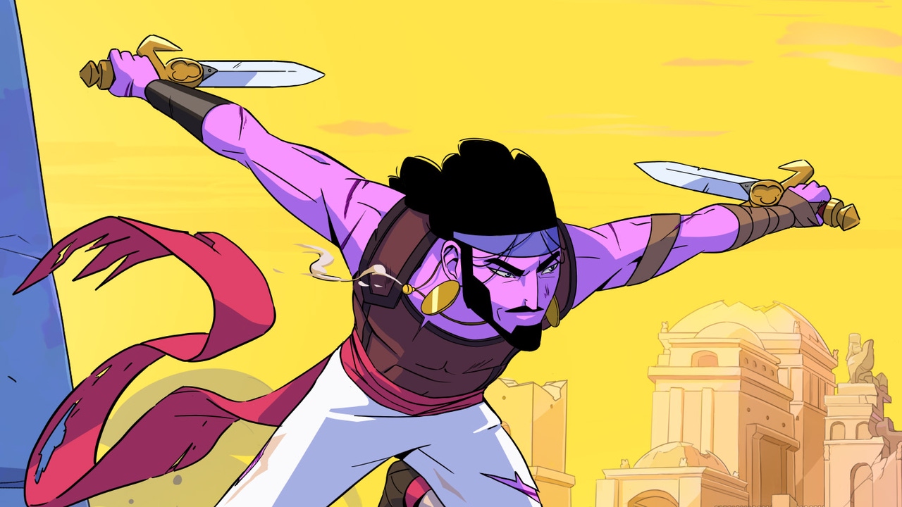 Key art for The Rogue: Prince of Persia, featuring a styilized version of the titular Prince. Key art for The Rogue: Prince of Persia, featuring a styilized version of the titular Prince.