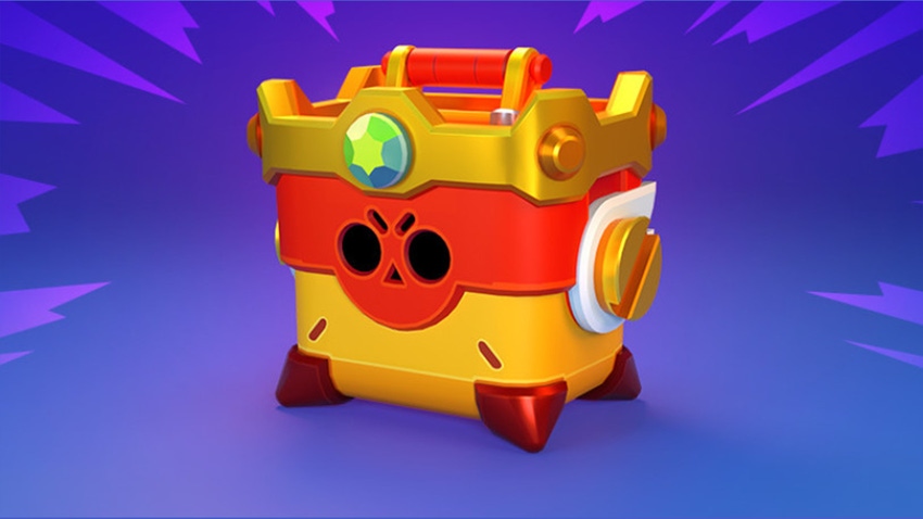 An image of a loot box as seen in Brawl Stars