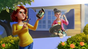 Two characters from Merge Mansion Two characters from Merge Mansion