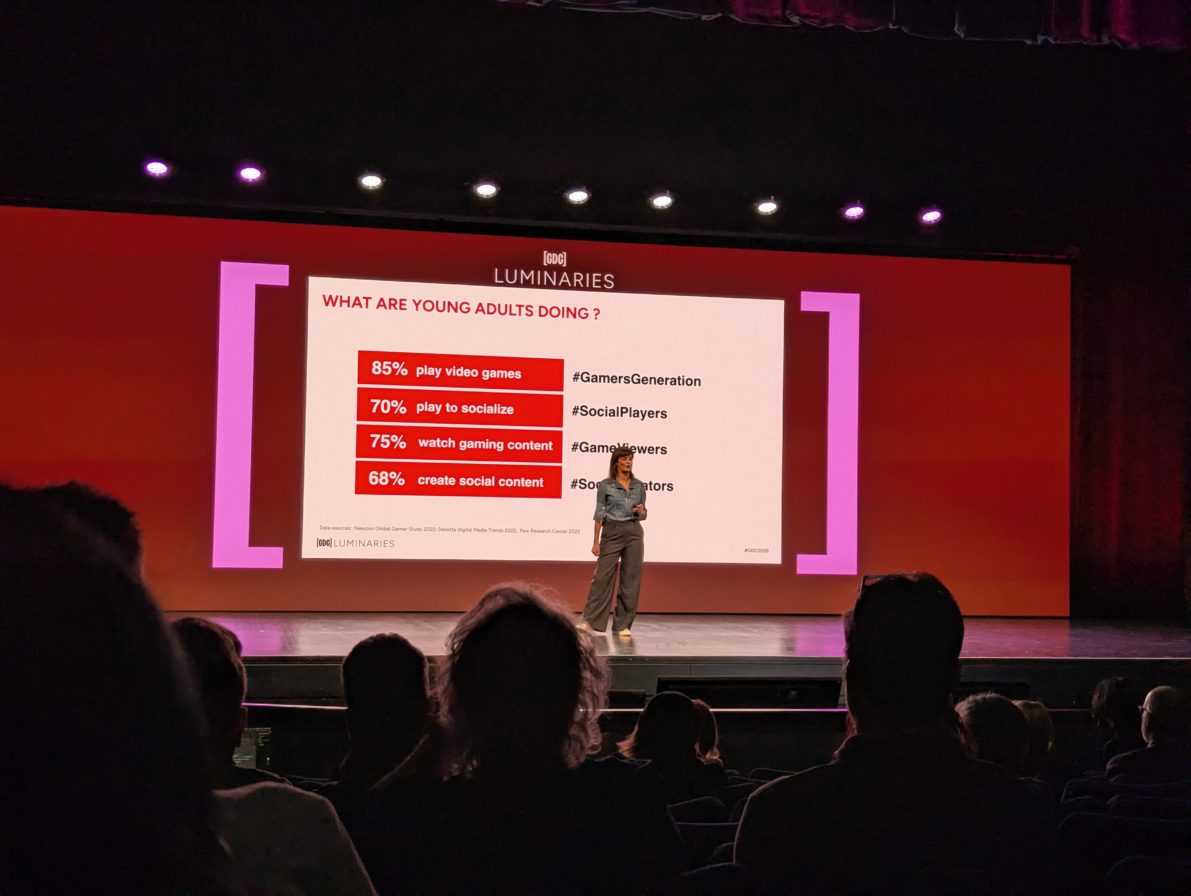 Astrid Entertainment CEO Sharon Tal Yguado speaks at GDC