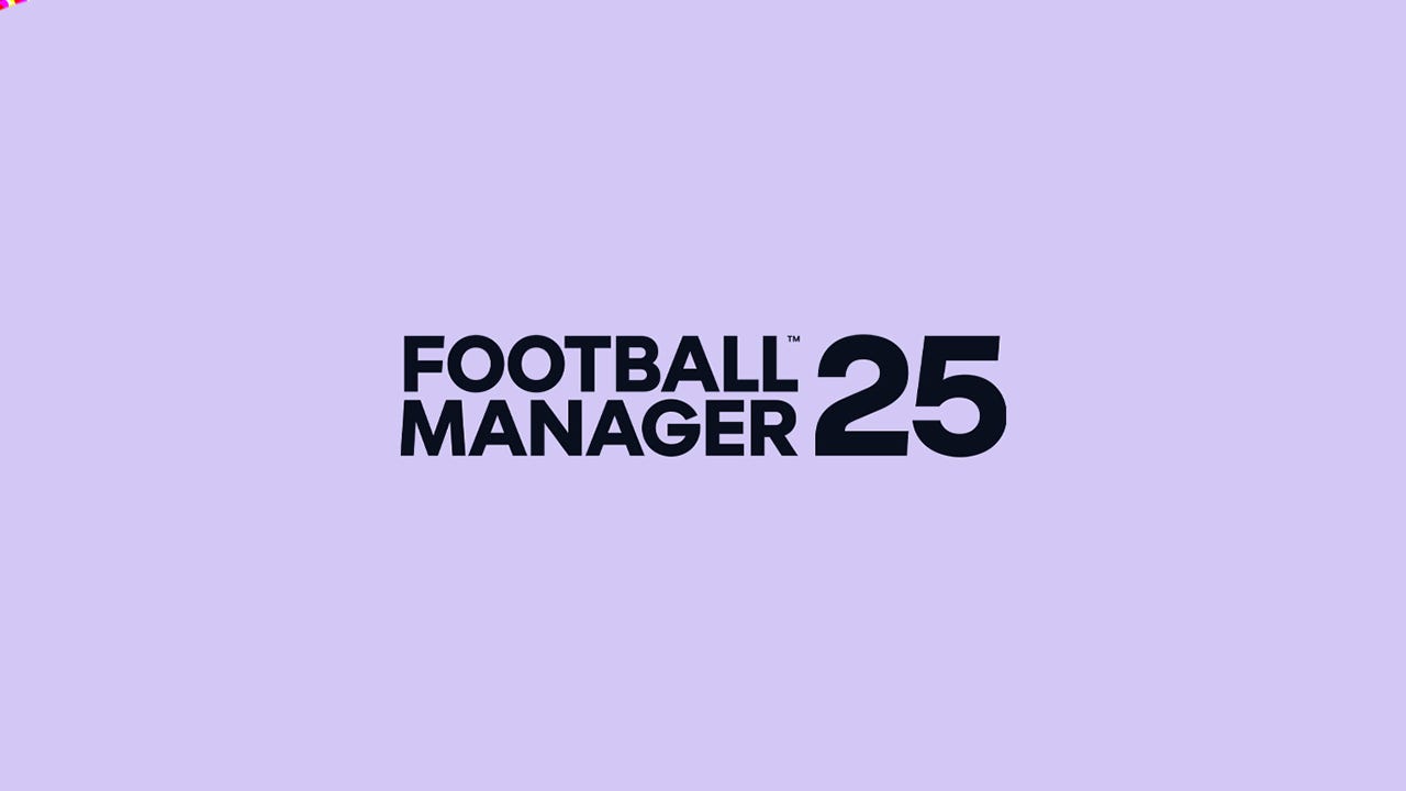 Football Manager 2025的官方海报