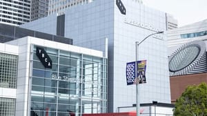 A photograph of the Yerba Buena Center for the Arts in San Francisco A photograph of the Yerba Buena Center for the Arts in San Francisco