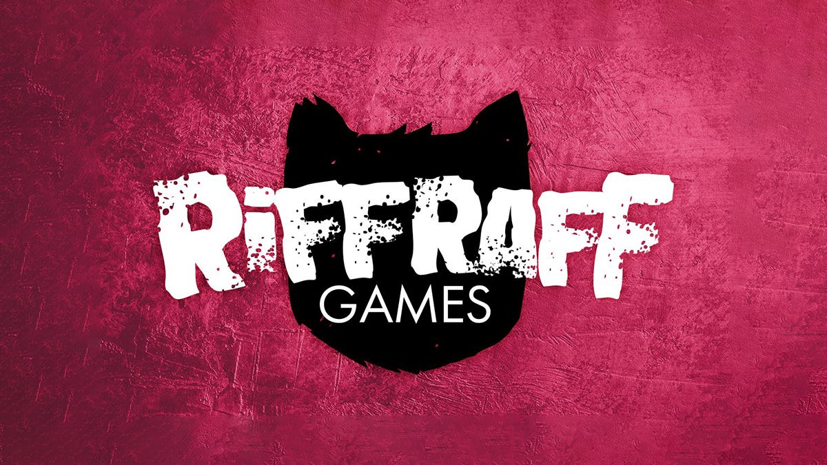 RiffRaff 游戏公司Logo,代表新品牌形象
