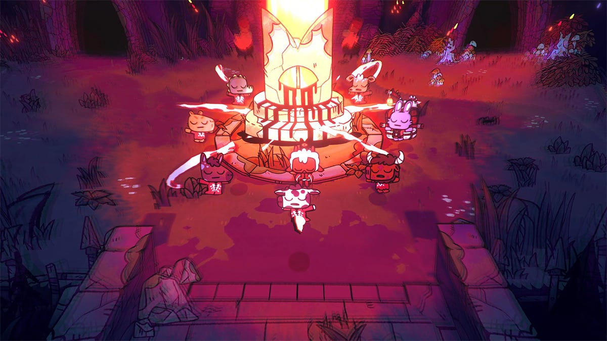 Cult of the Lamb游戏封面图片
