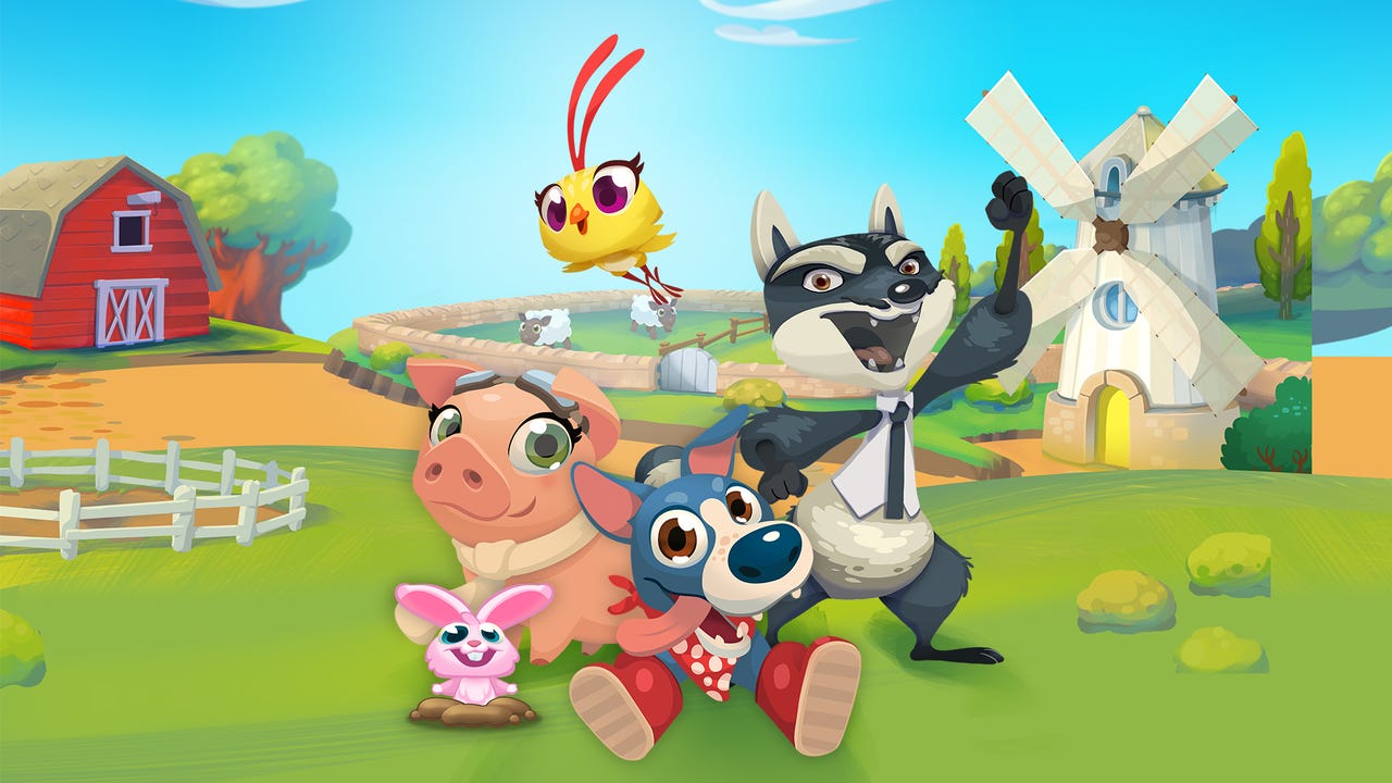 King公司开发的Farm Heroes Saga游戏截图