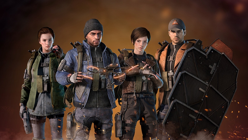 Characters from Tom Clancy's The Division Resurgence.