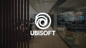 The Ubisoft logo overlaid on a photograph of the Halifax office The Ubisoft logo overlaid on a photograph of the Halifax office