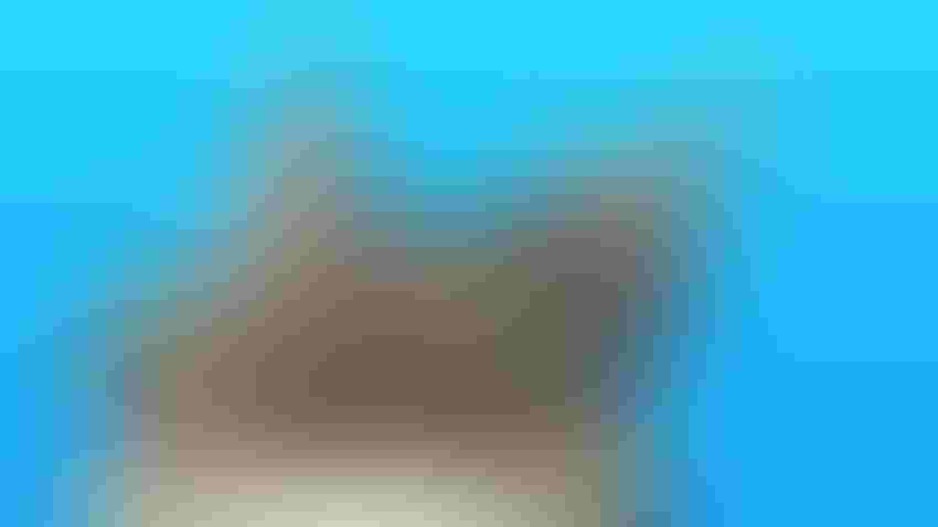 A screenshot from Eastward depicting a pixel art house that resembles a boat.