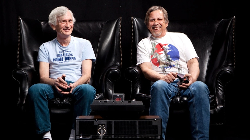 Atari developers Bob Smith (left) and Rob Zdybel (right) in a Time magazine feature.