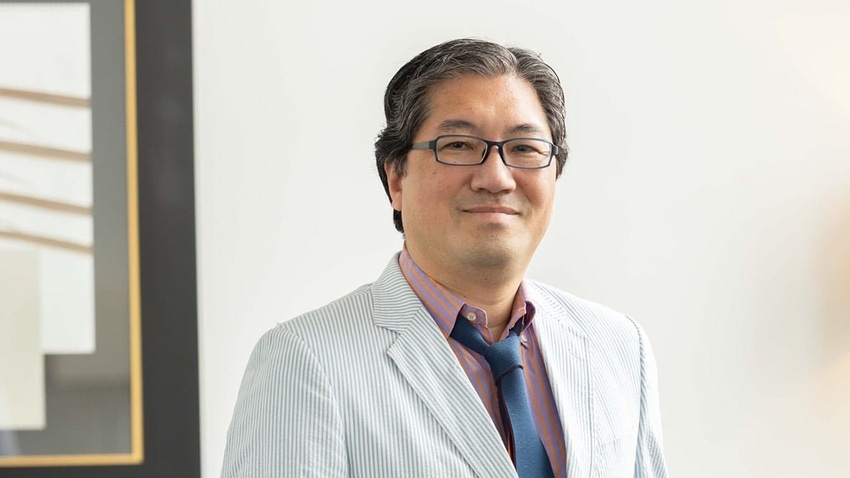 Photo of game developer Yuji Naka.