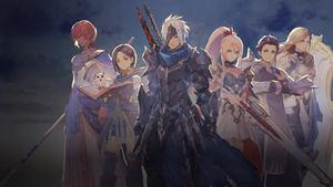 The heroes of Bandai Namco's Tales of Arise.