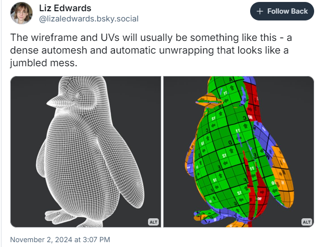 高多边形数模型