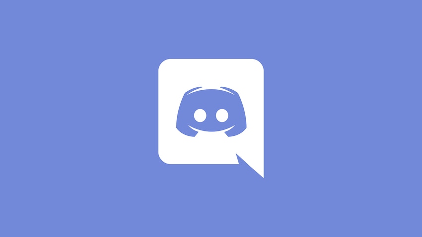 Logo for the social chatting app Discord.