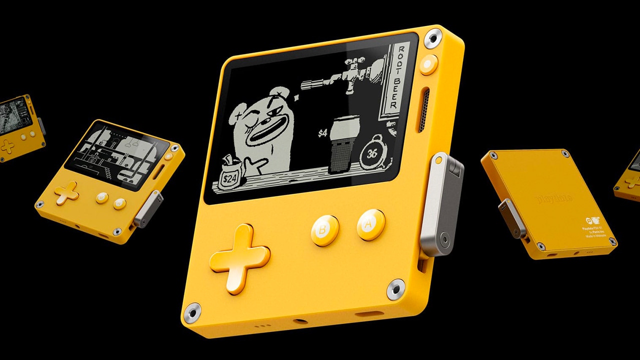 The Playdate console The Playdate console