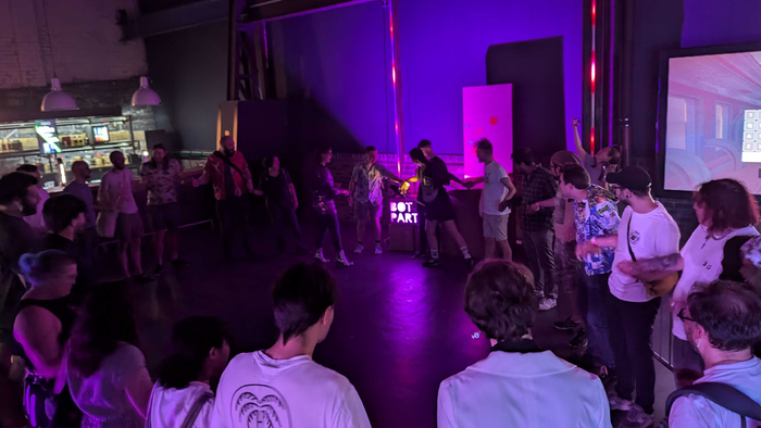 机器人互动体验游戏