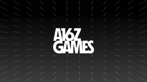 Logo for A16Z Games.