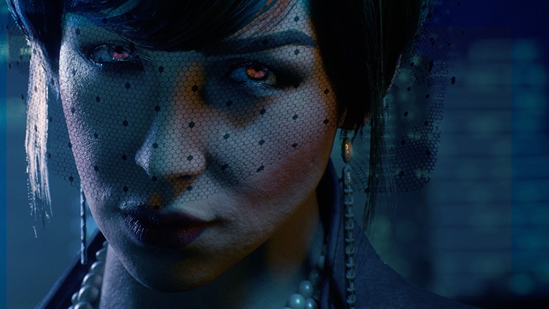A veiled vampire from Vampire: The Masquerade — Bloodlines 2. A veiled vampire from Vampire: The Masquerade — Bloodlines 2.