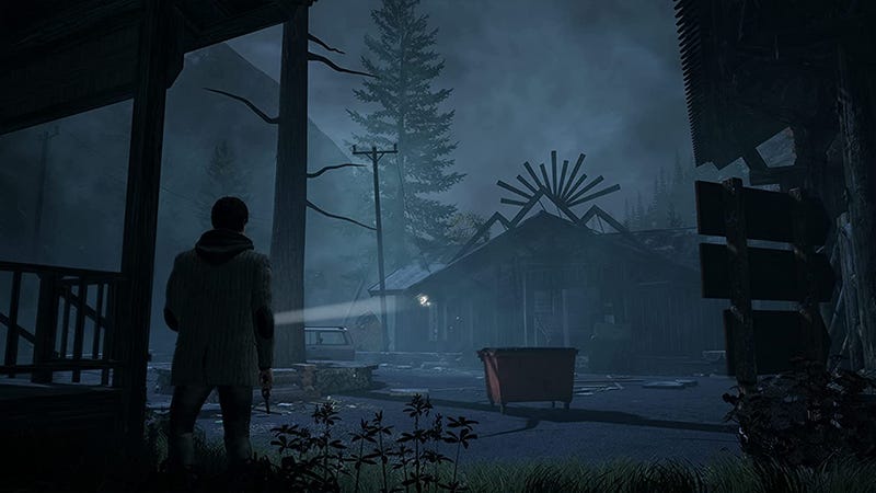 Alan Wake 重制版游戏封面