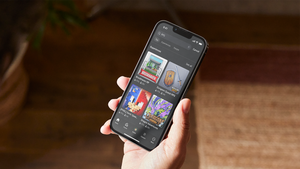 Roblox running on a smartphone Roblox running on a smartphone