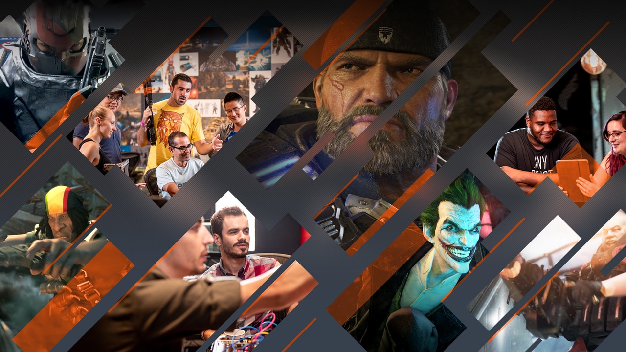Graphic for developer Splash Damage highlighting its various games over the years. Graphic for developer Splash Damage highlighting its various games over the years.
