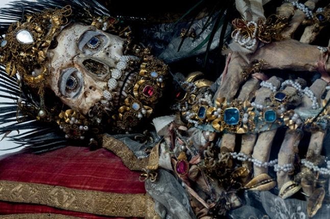 http://www.theguardian.com/world/gallery/2013/nov/19/heavenly-bodies-relics-catholic-saints