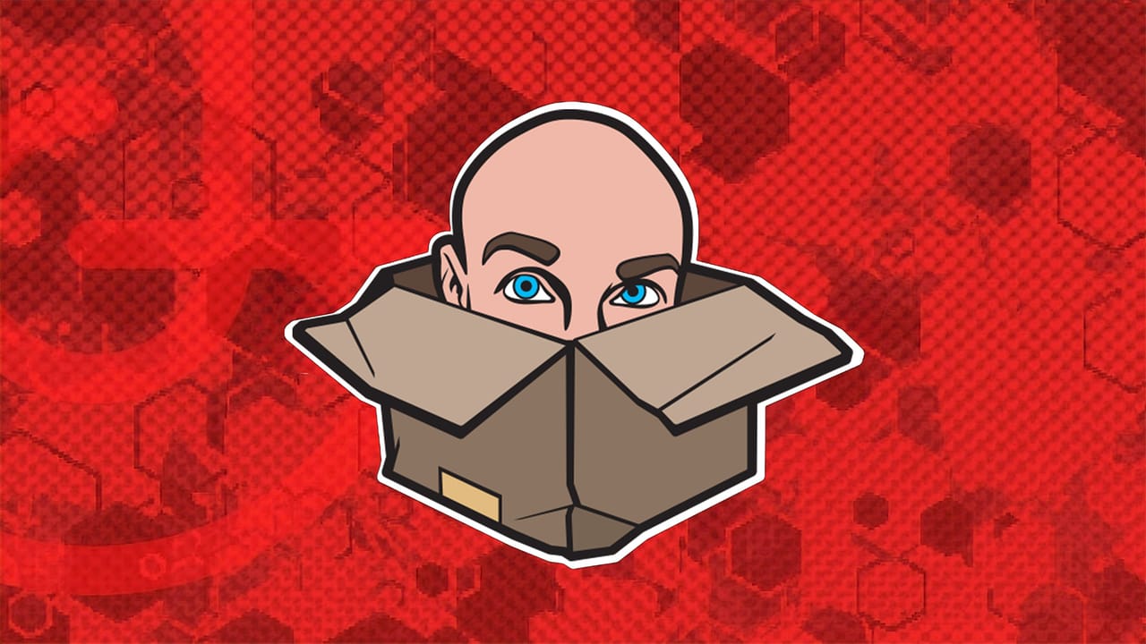 The Jackbox Games logo against a red background with the Game Developer logo on it. The Jackbox Games logo against a red background with the Game Developer logo on it.