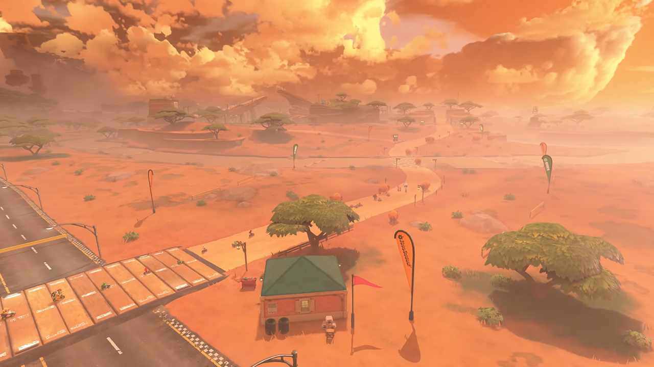 Mario Kart World游戏截图