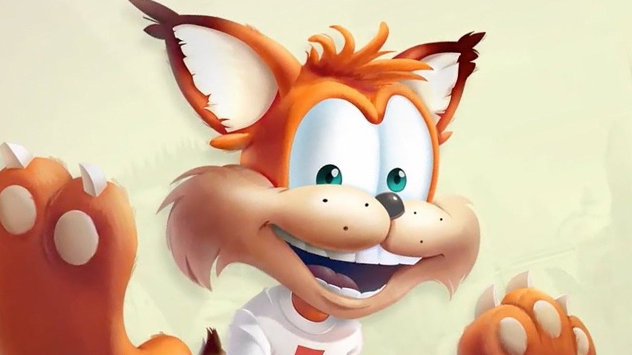 Key art of Bubsy in 2017's Bubsy: The Woolies Strike Back. Key art of Bubsy in 2017's Bubsy: The Woolies Strike Back.