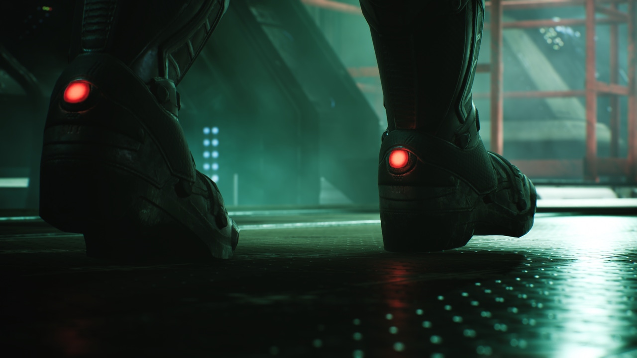 space boots on a spaceship deck from The Expanse space boots on a spaceship deck from The Expanse