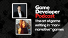 Headshots of Harrison Smith and Emma Kidwell next to the Game Developer Podcast logo. Headshots of Harrison Smith and Emma Kidwell next to the Game Developer Podcast logo.
