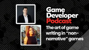 Headshots of Harrison Smith and Emma Kidwell next to the Game Developer Podcast logo. Headshots of Harrison Smith and Emma Kidwell next to the Game Developer Podcast logo.