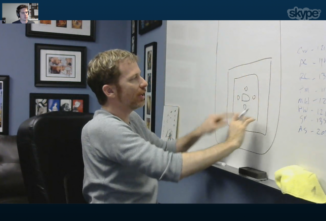 "Okay, so imagine you've got a table...and it's magic..." - Geoff, probably