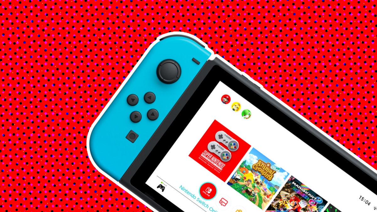 Screenshot of the Nintendo Switch. Screenshot of the Nintendo Switch.