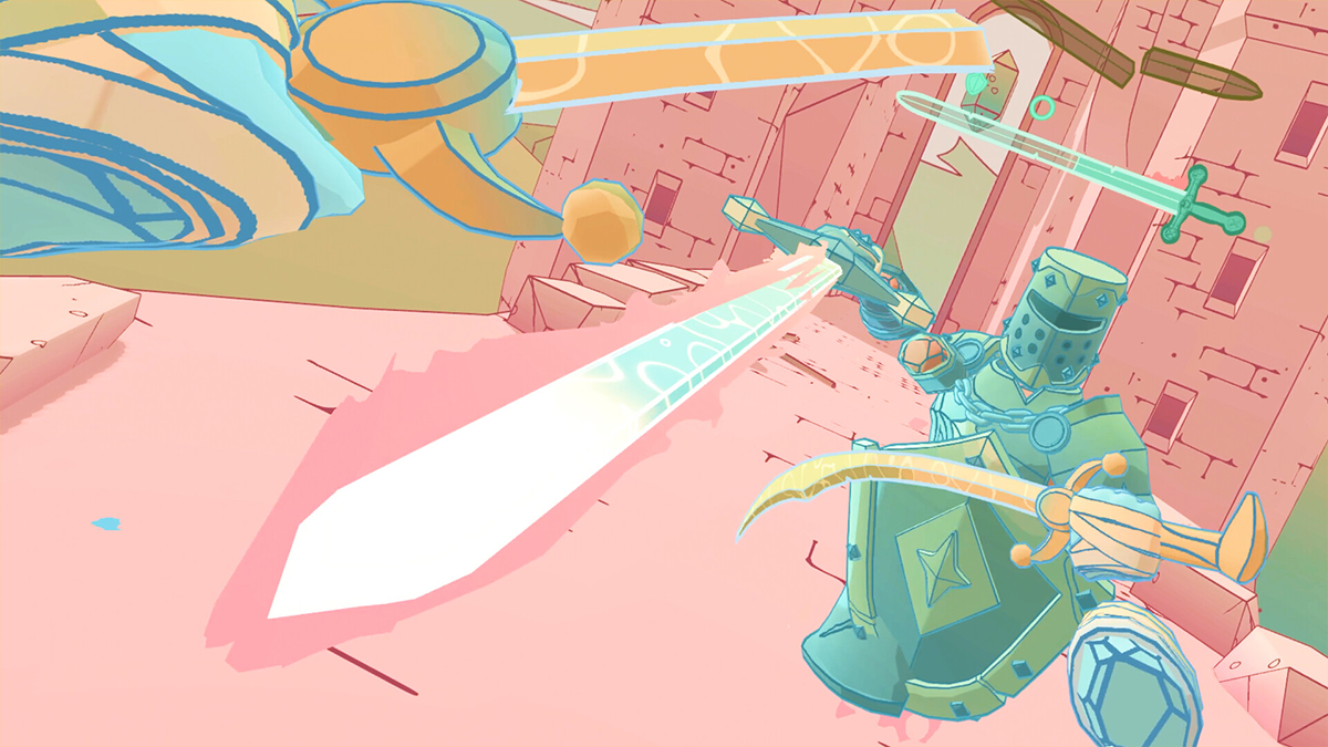 Two fighters in Broken Edge battling for supremacy