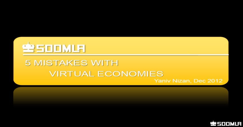 5 Mistakes your In-Game Economy Should Avoid